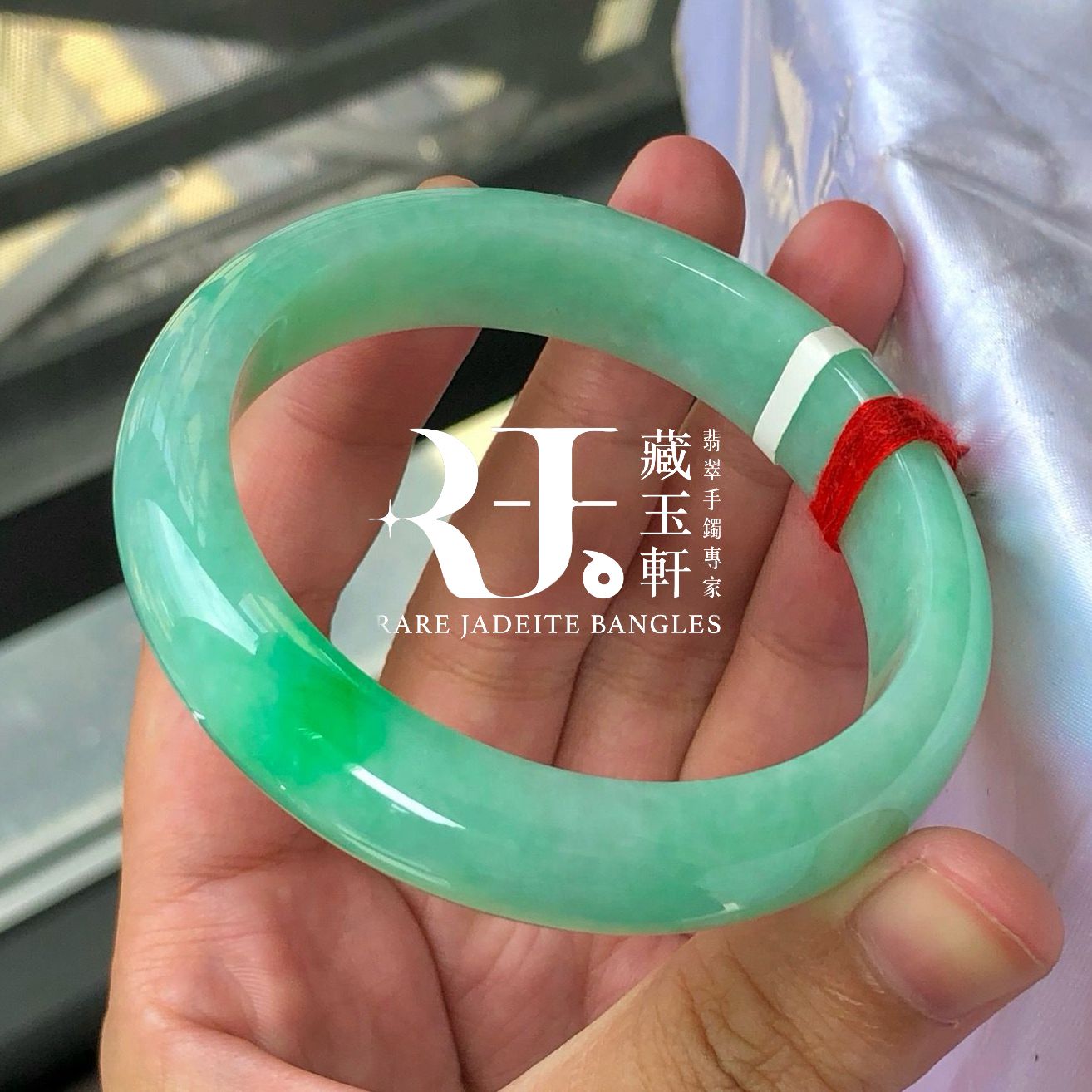 滿綠飄花平安鐲