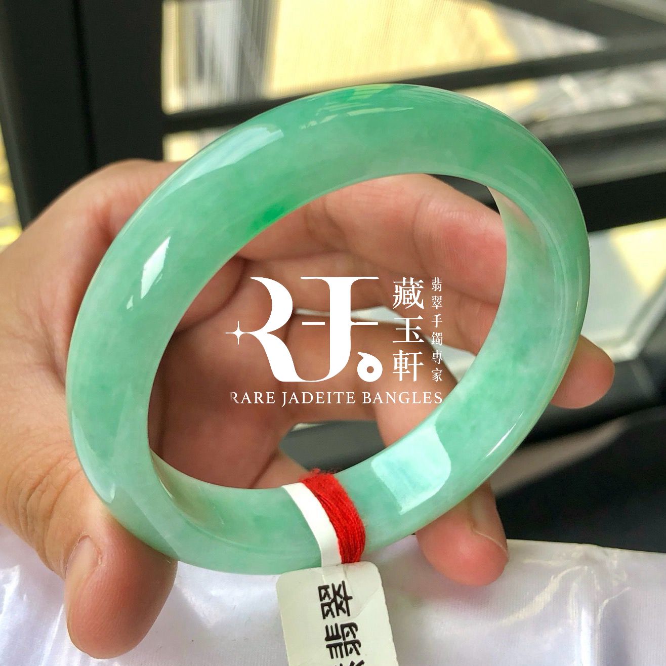 滿綠飄花平安鐲