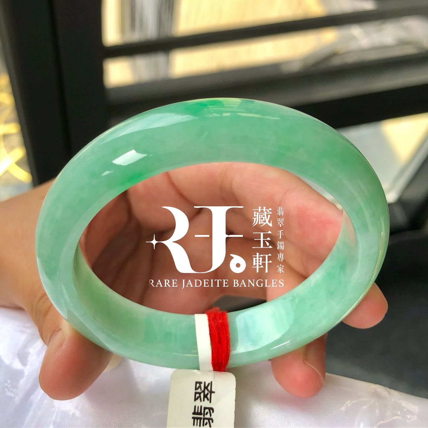 滿綠飄花平安鐲