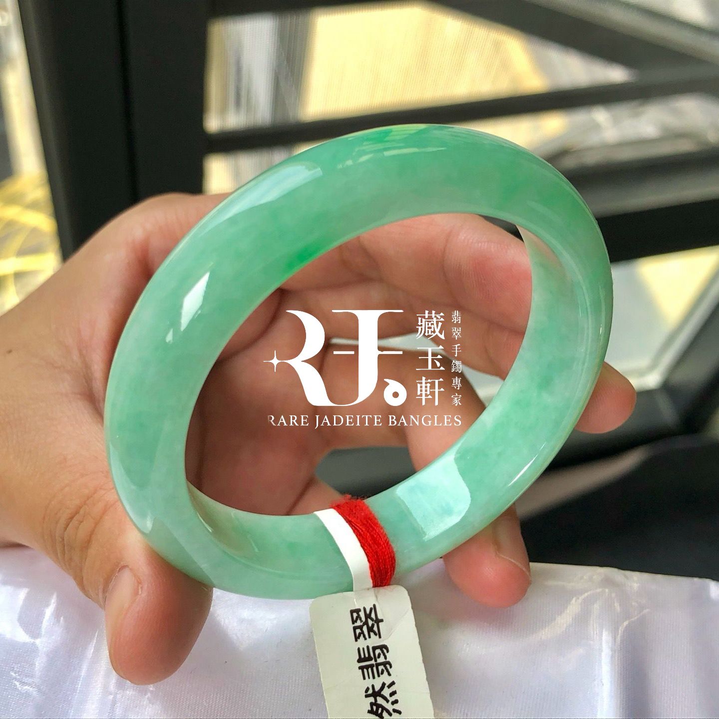 滿綠飄花平安鐲