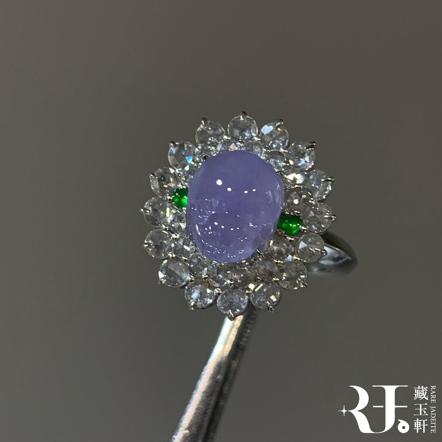 紫羅蘭豼貅戒指