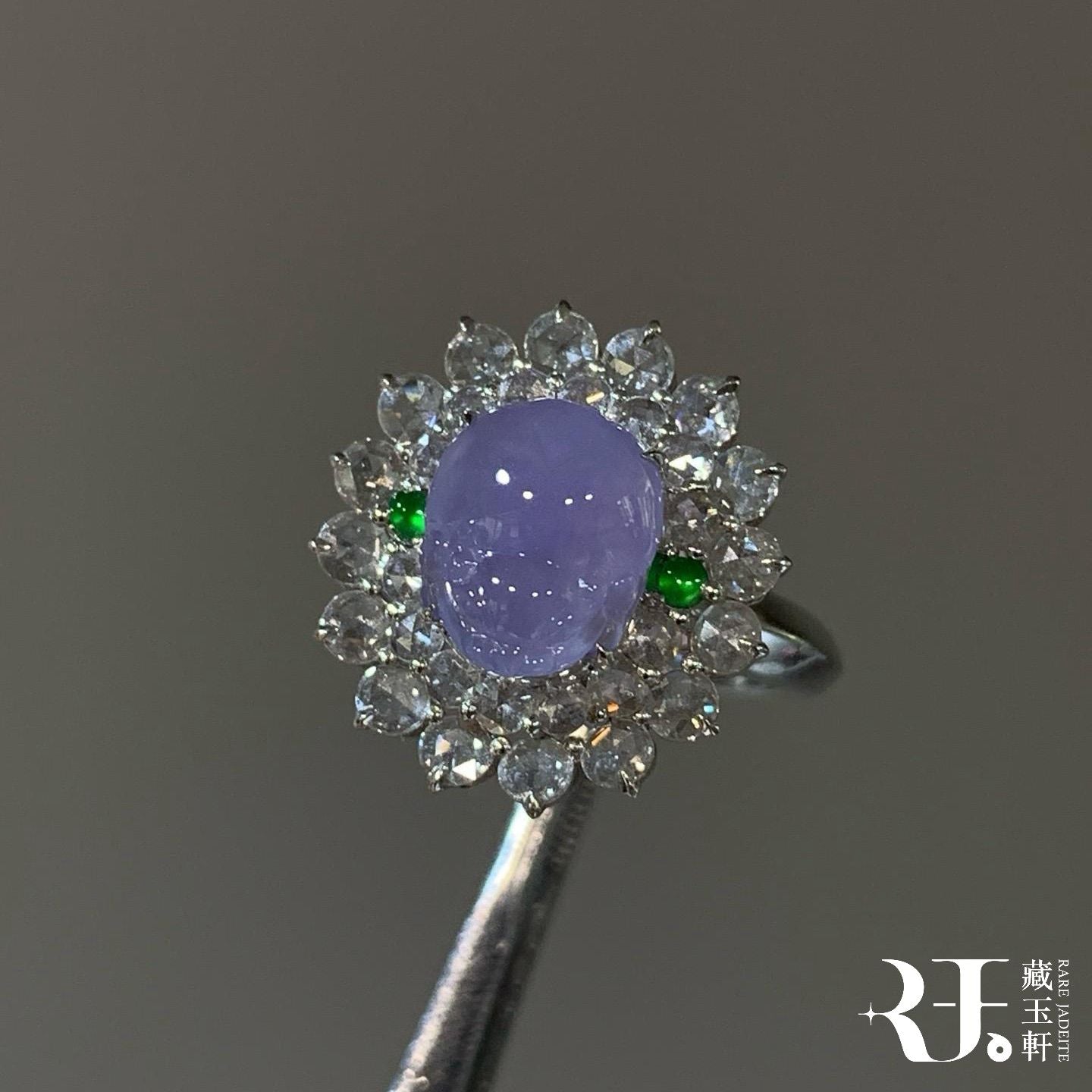 紫羅蘭豼貅戒指