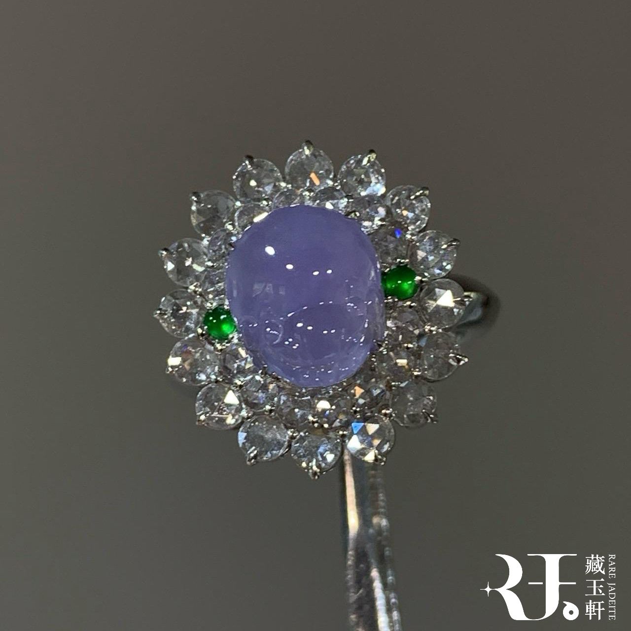 紫羅蘭豼貅戒指