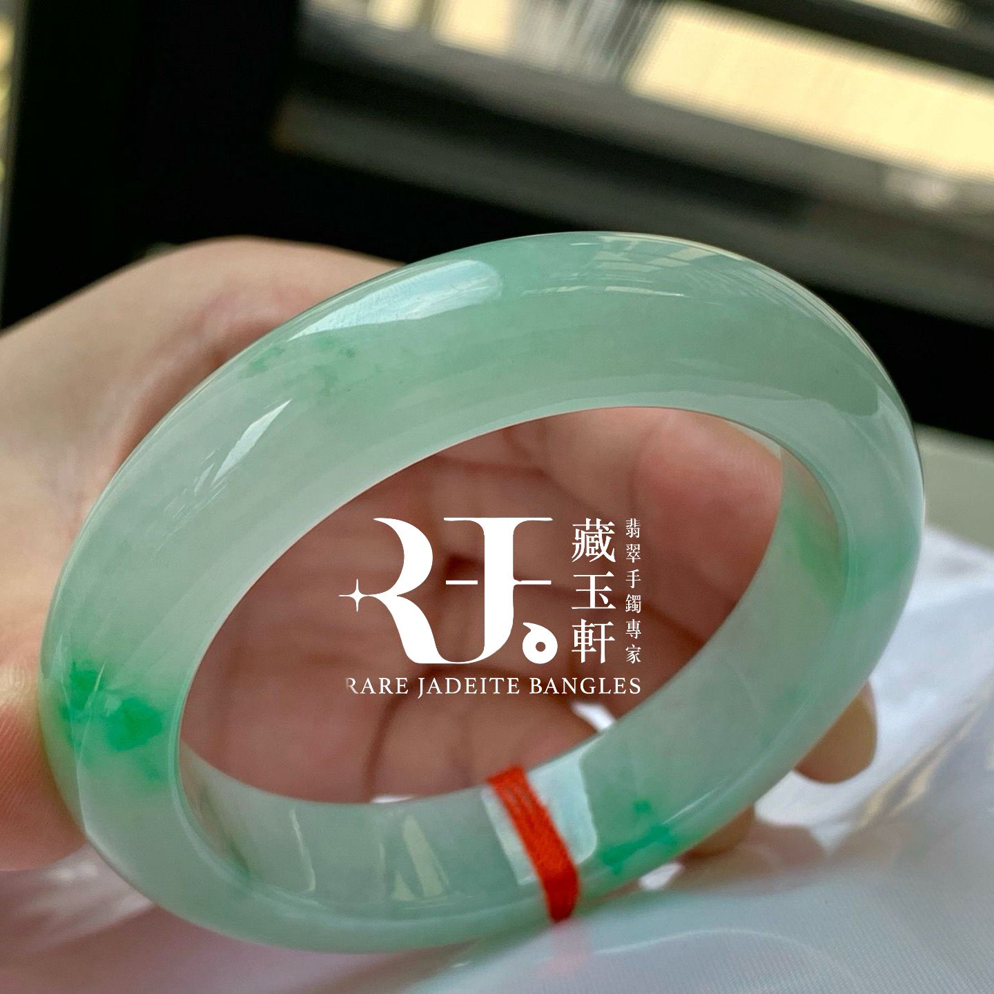 甜果綠飄花平安鐲