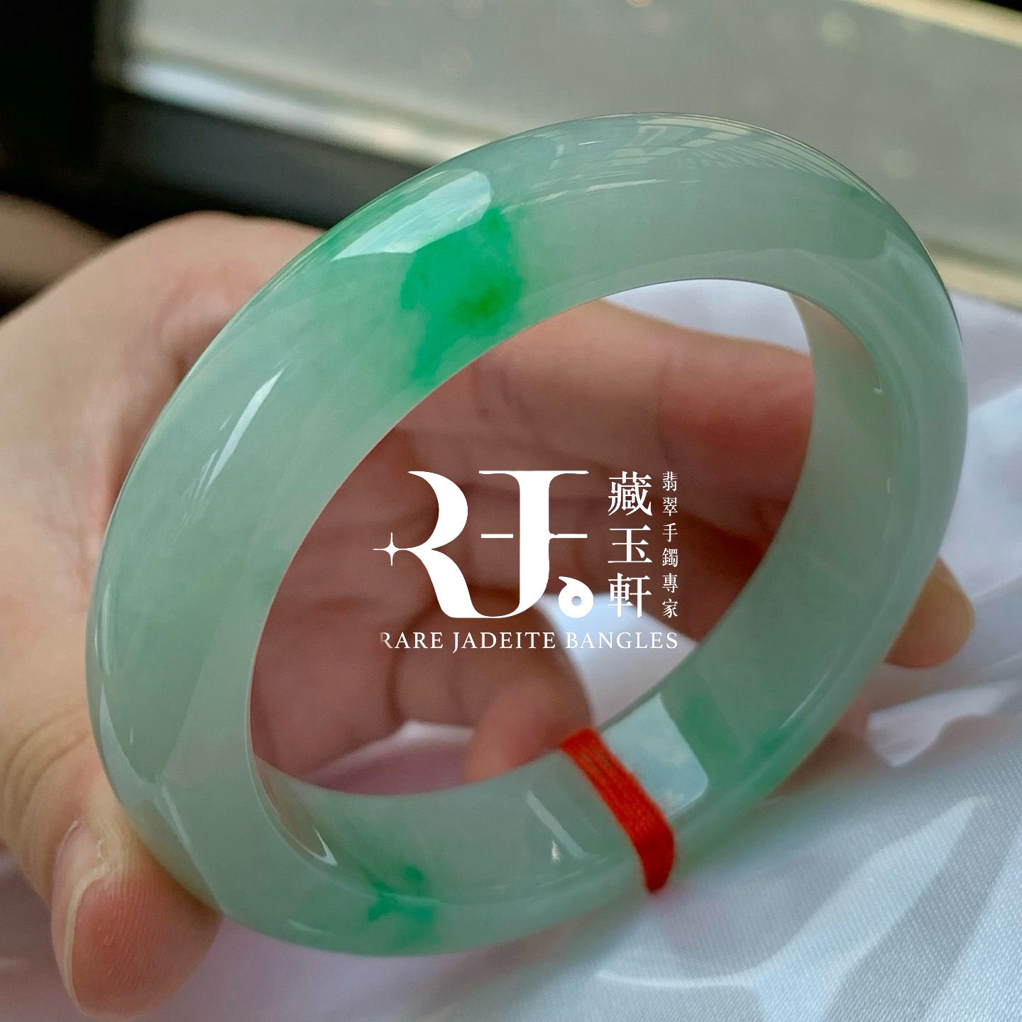 甜果綠飄花平安鐲