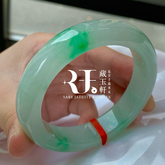 甜果綠飄花平安鐲