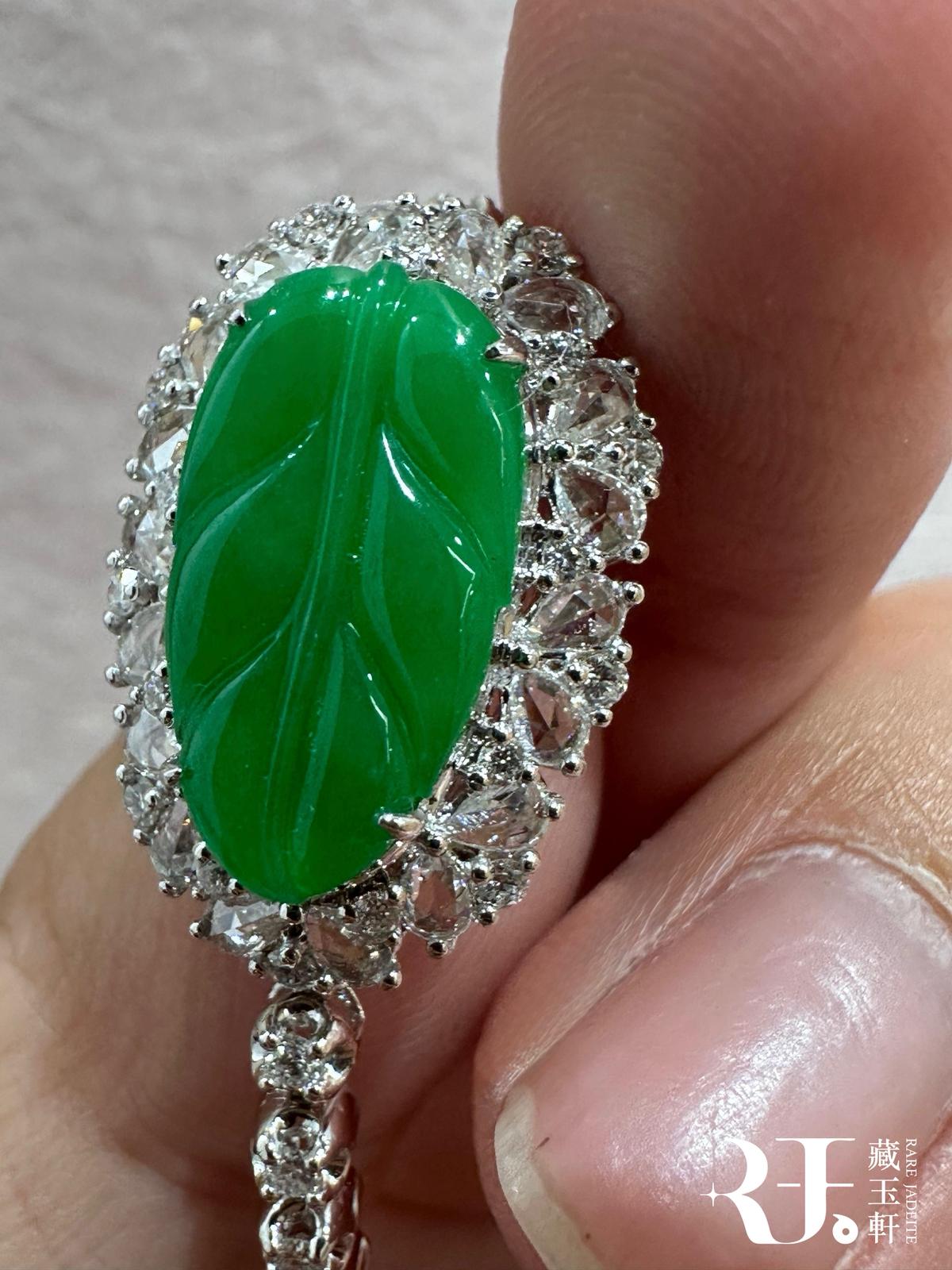 翠綠玉葉手鍊