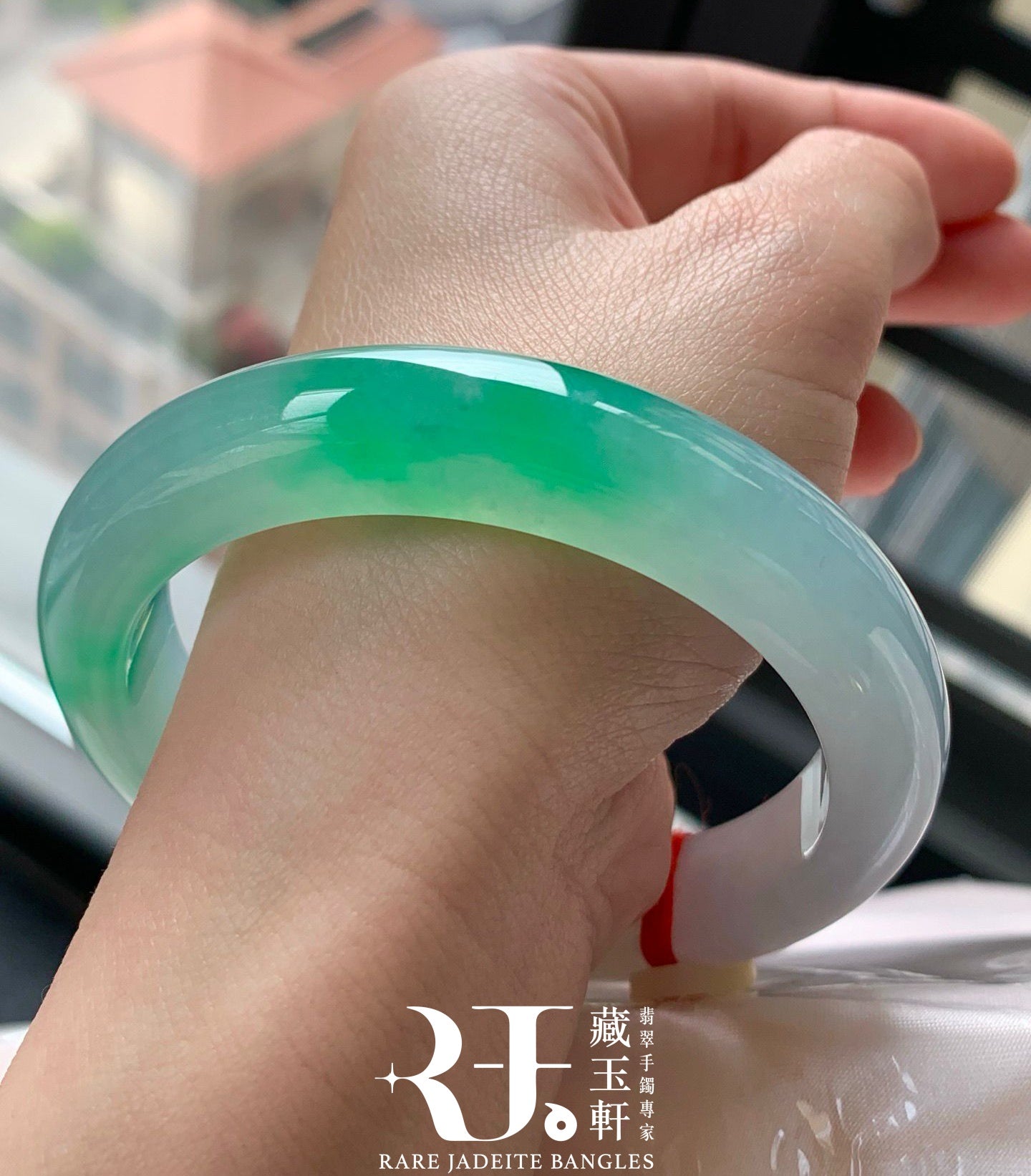 盈盈翠綠平安鐲