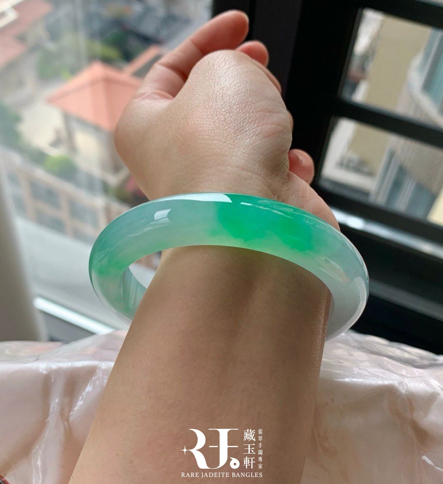 盈盈翠綠平安鐲
