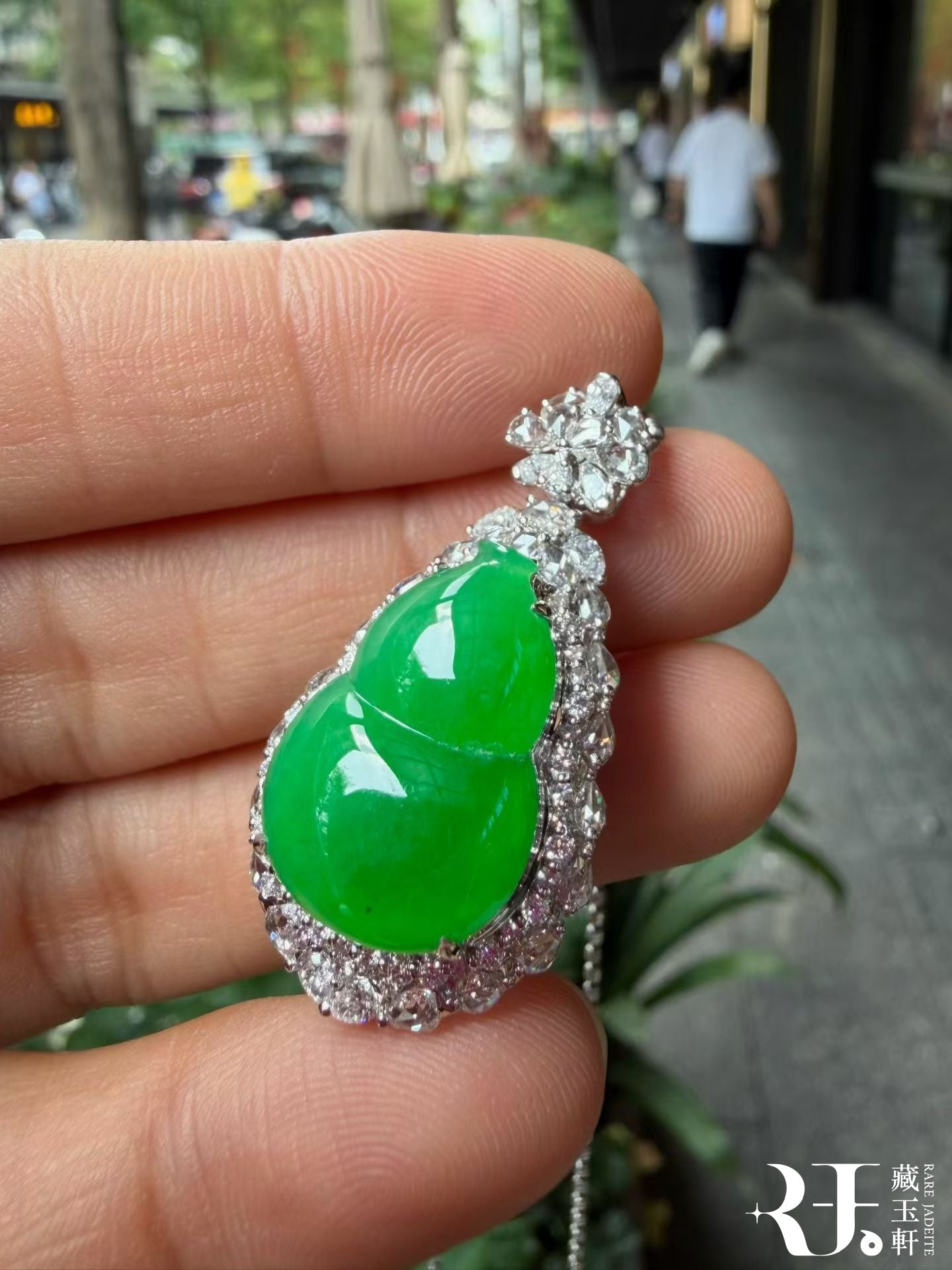 滿綠葫蘆翡翠