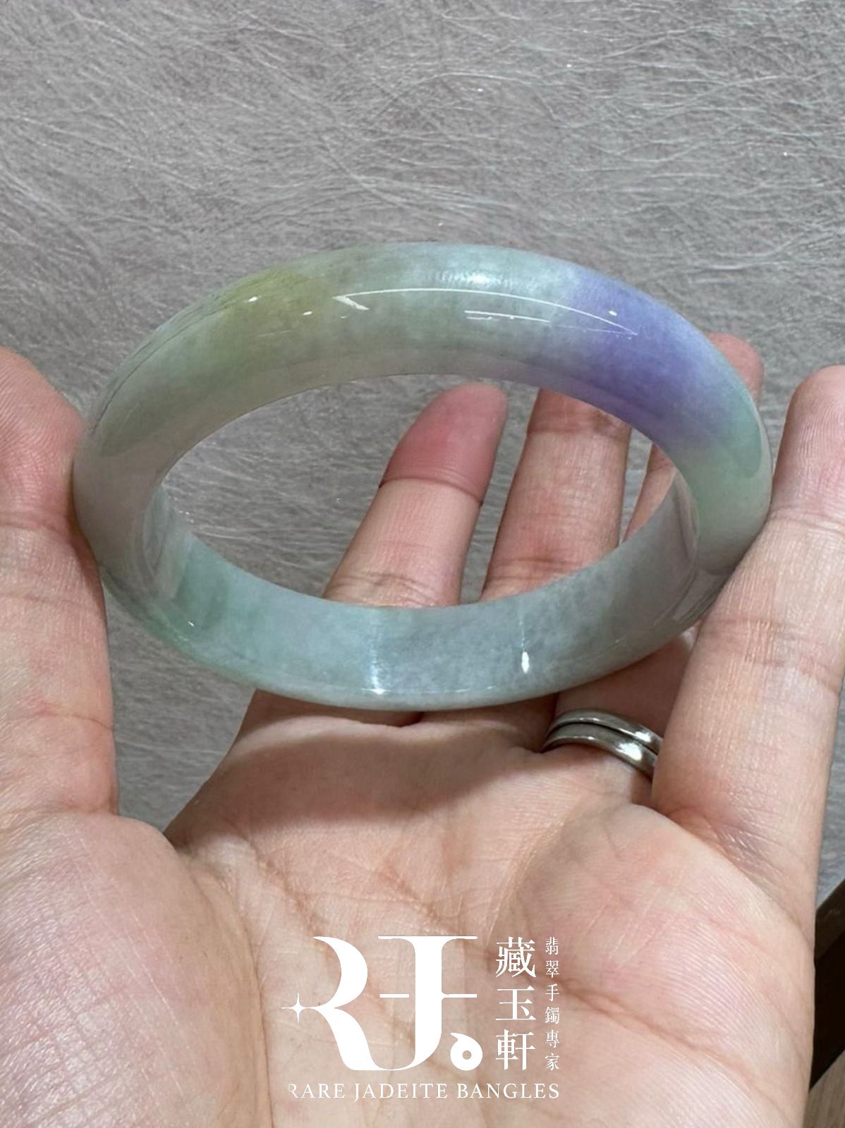 冰三彩平安鐲