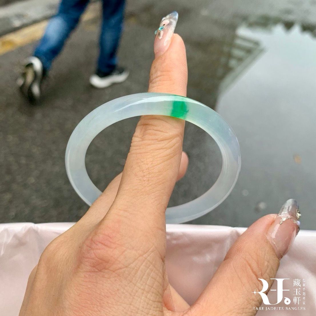湖水點翠美人鐲