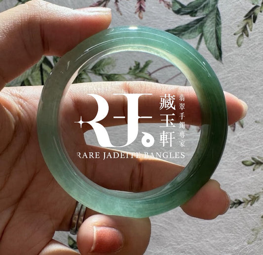 冰種墨綠平安鐲