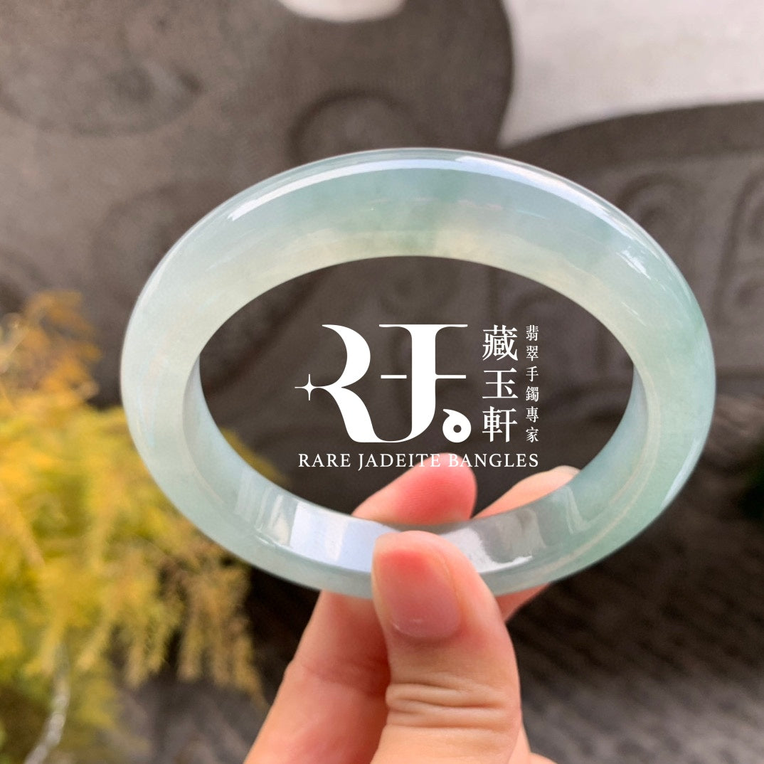 冰晴綠底正圈手鐲