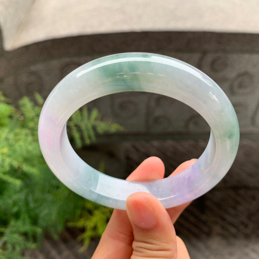 冰春彩飄花平安鐲