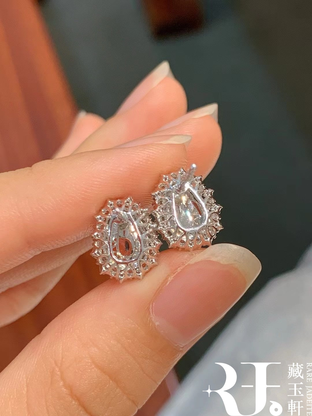 冰陽綠福瓜耳釘