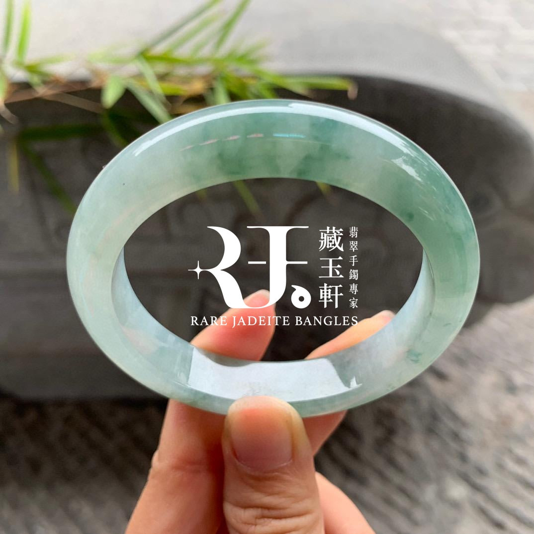 冰飄陽綠花正圈手鐲