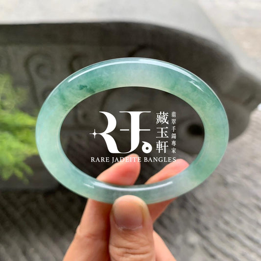 冰飄油綠福鐲