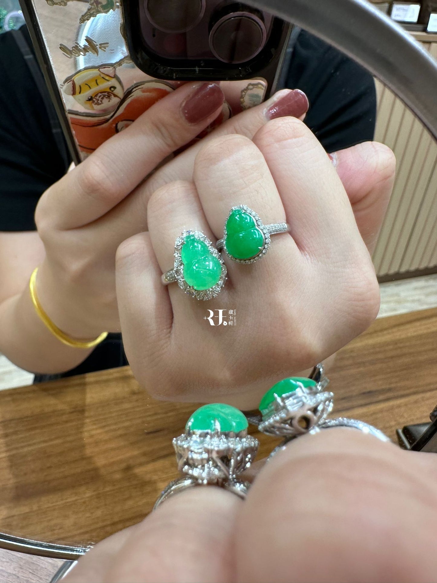 冰陽綠葫蘆翡翠兩用款