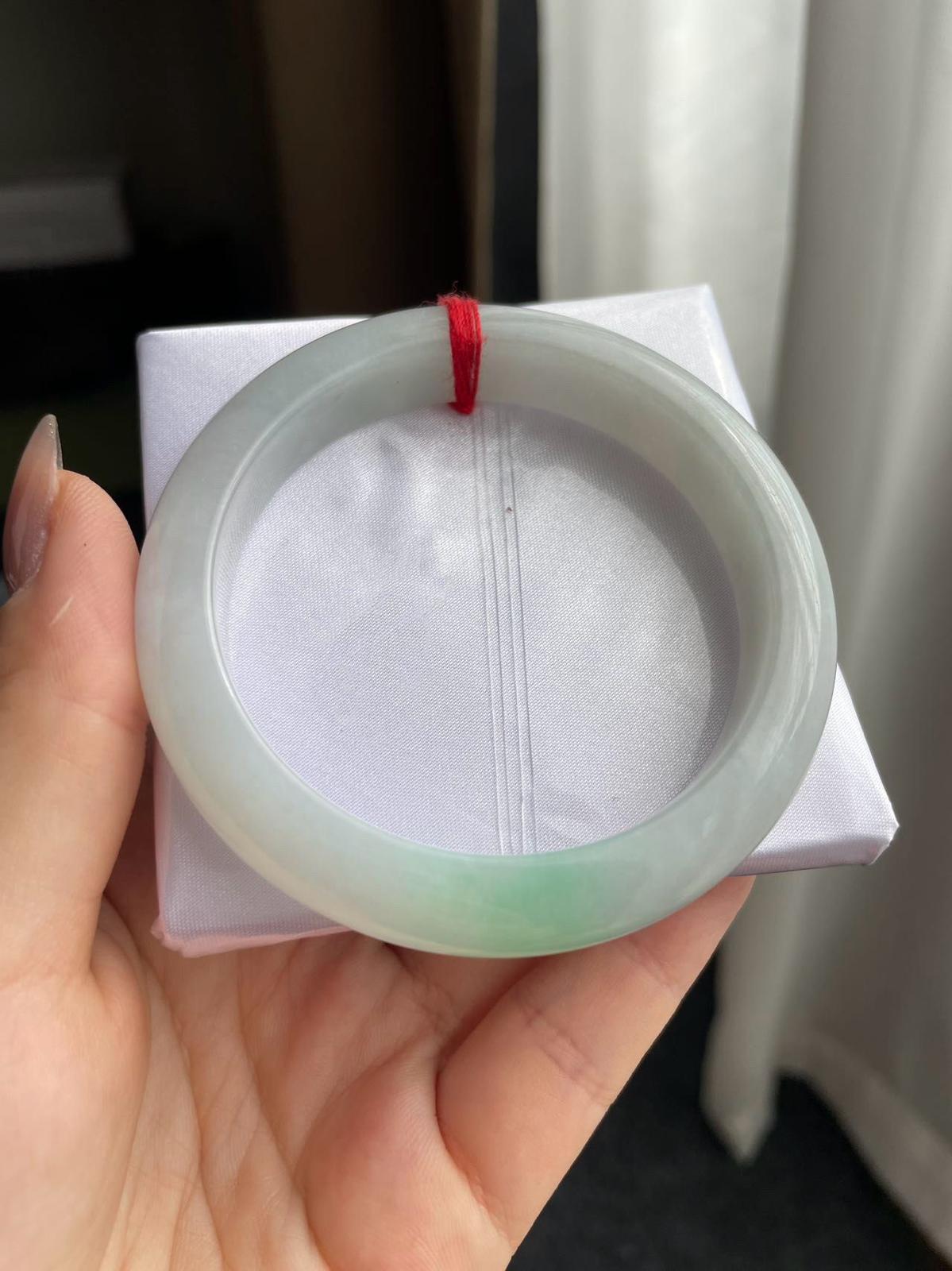 雪中翠平安鐲
