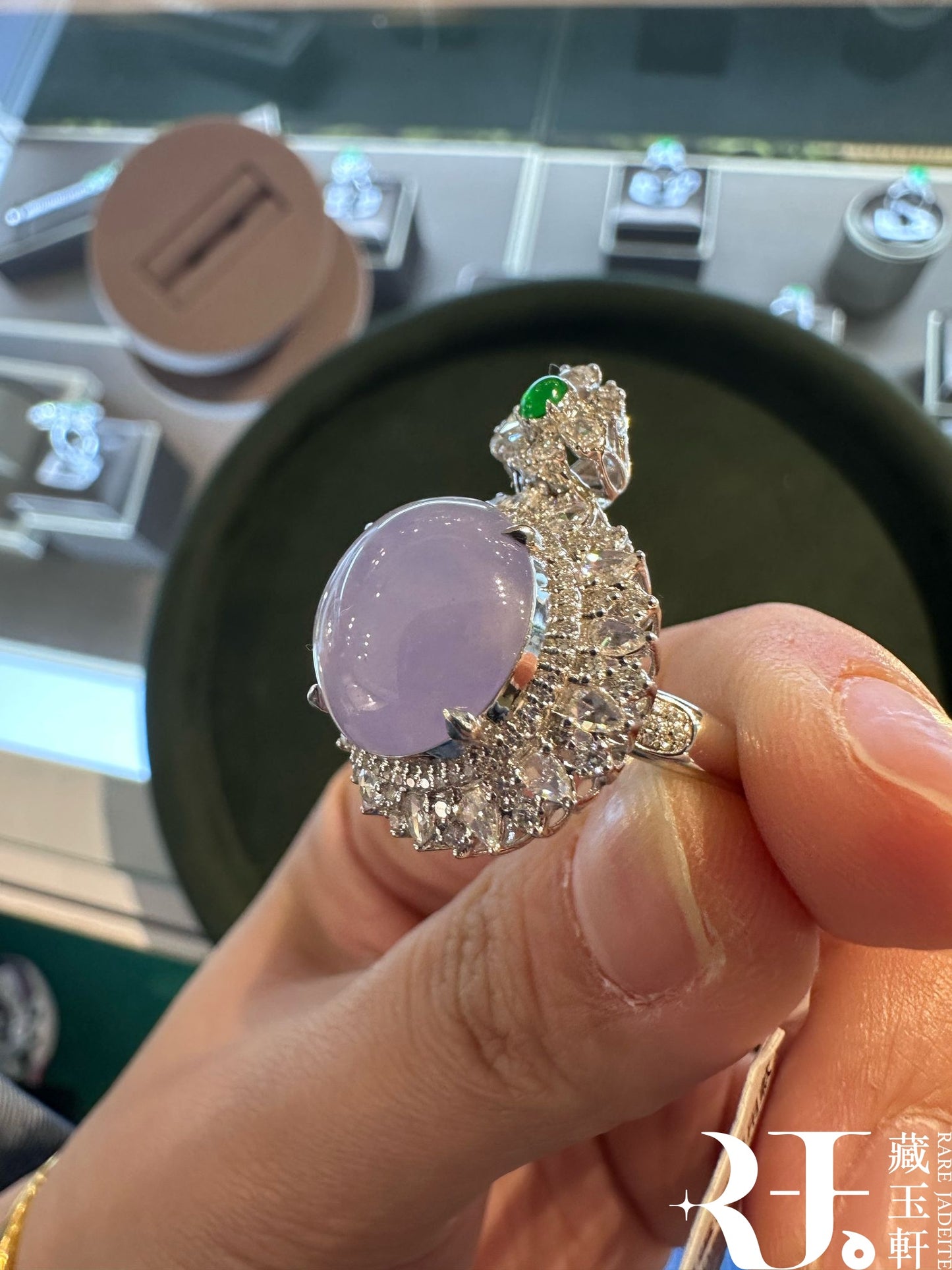 冰紫羅蘭蛋面兩用款