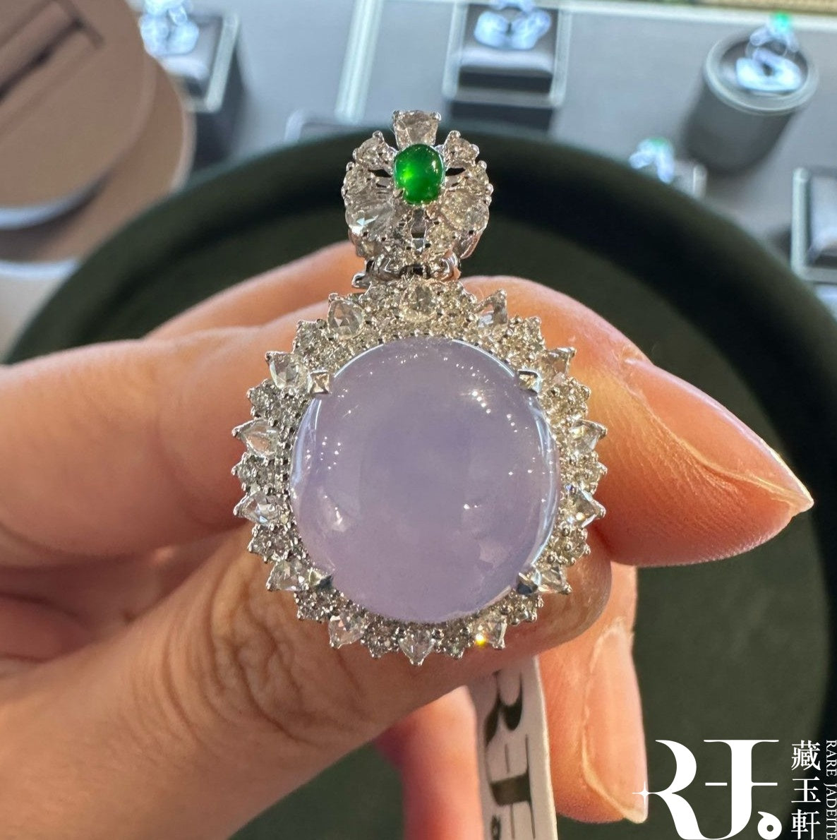 冰紫羅蘭蛋面兩用款