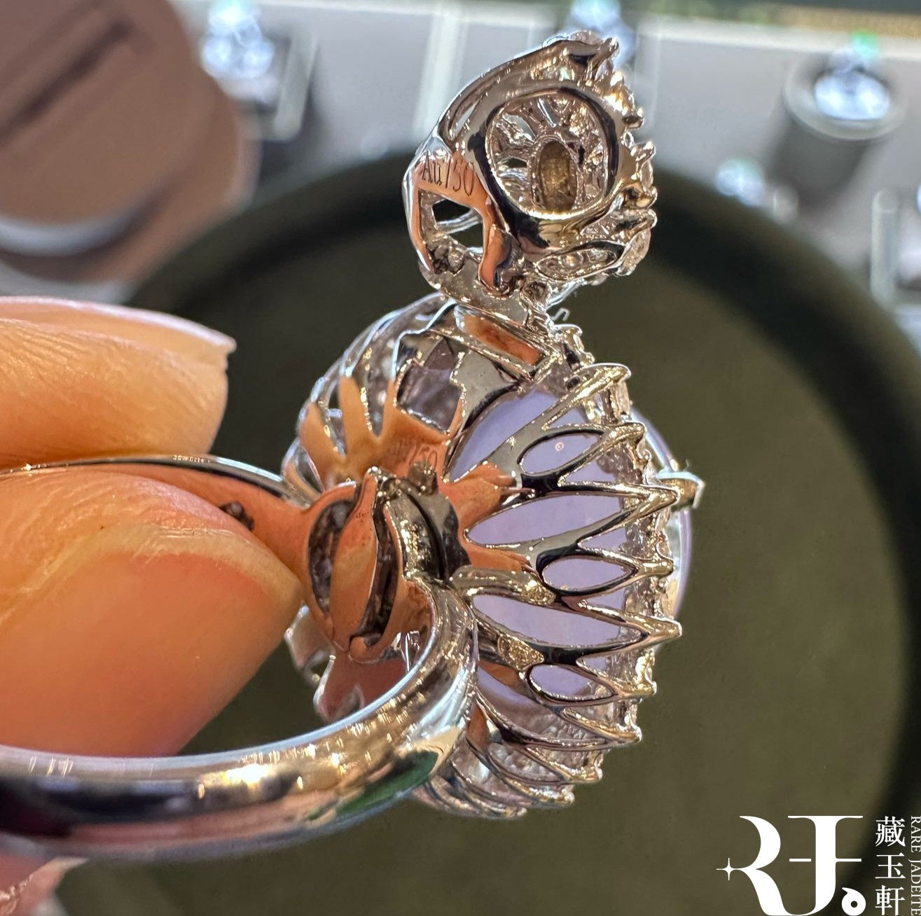 冰紫羅蘭蛋面兩用款