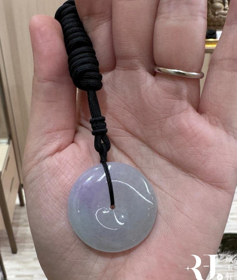 淡雅春彩平安扣