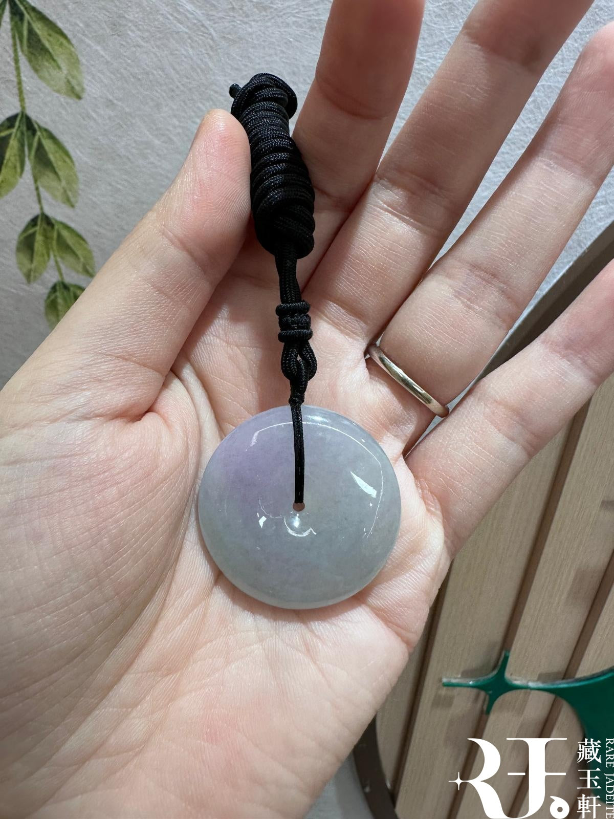 淡雅春彩平安扣