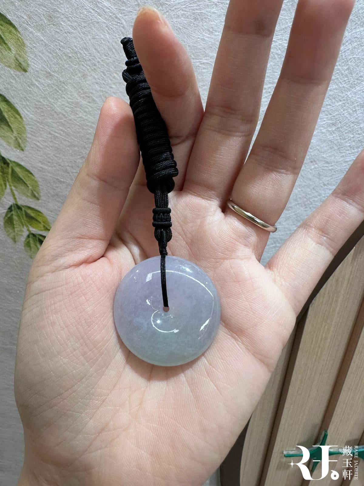 淡春彩平安扣