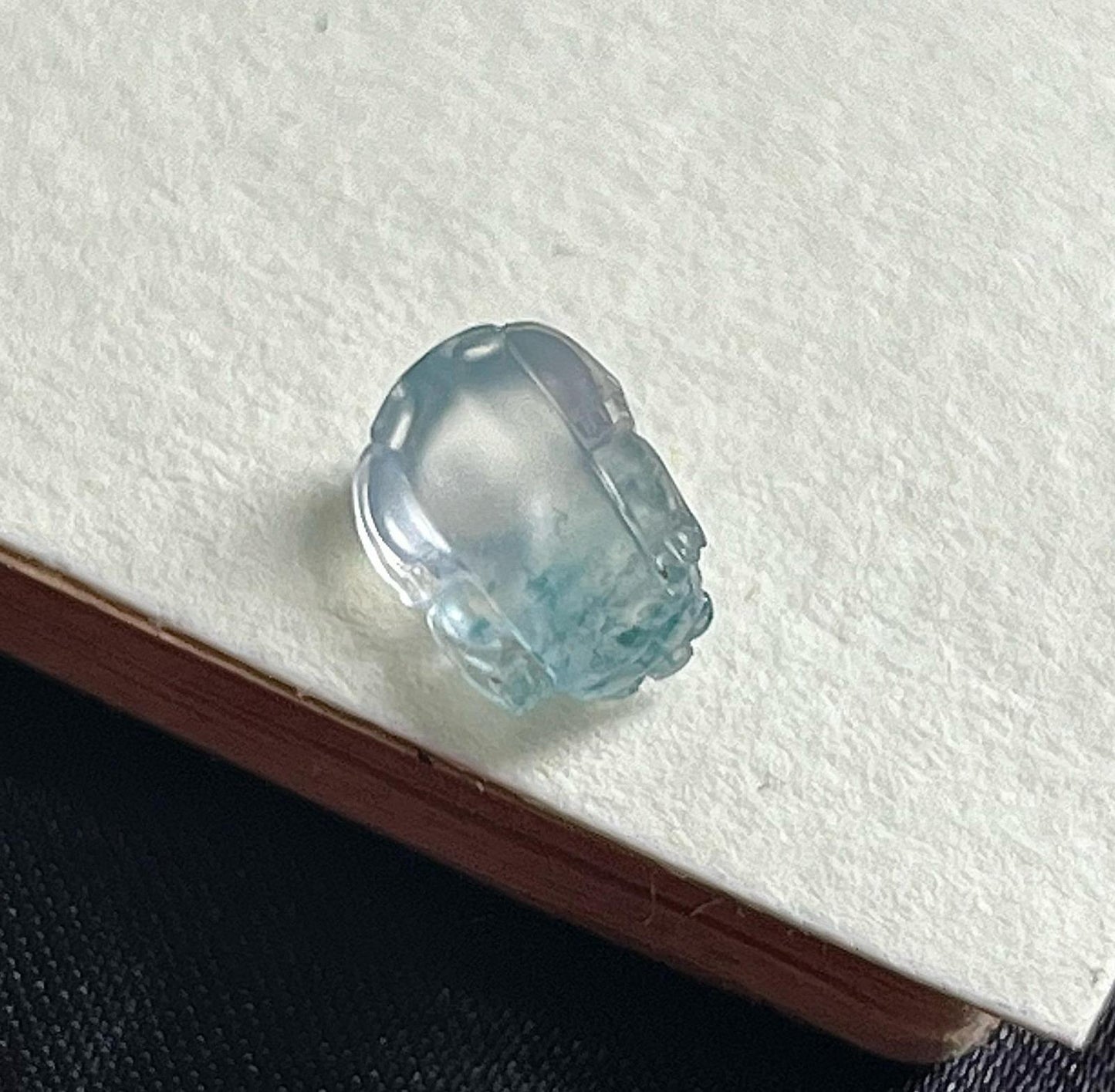 冰晴藍豼貅裸石