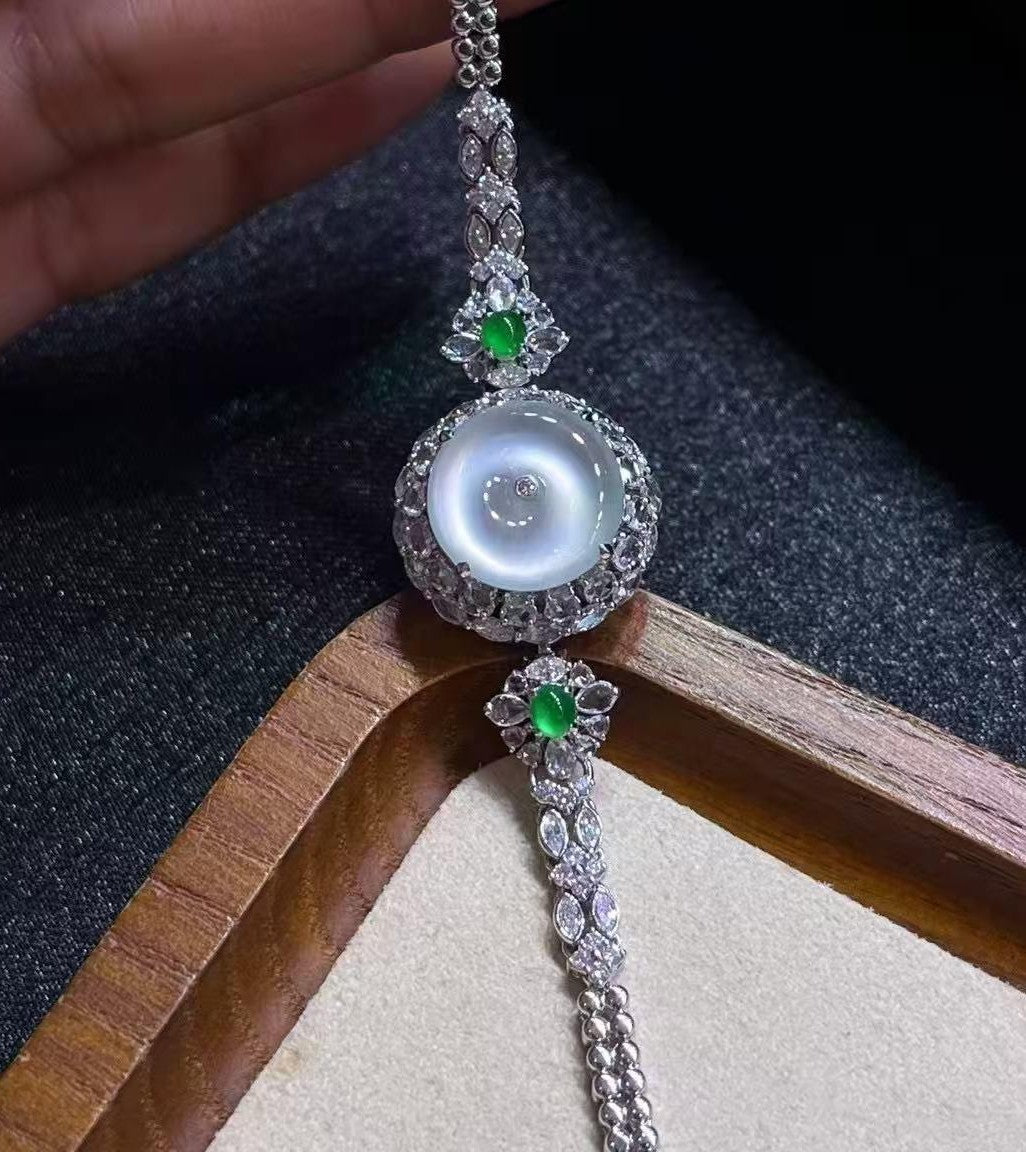 高冰平安扣手鍊三用款