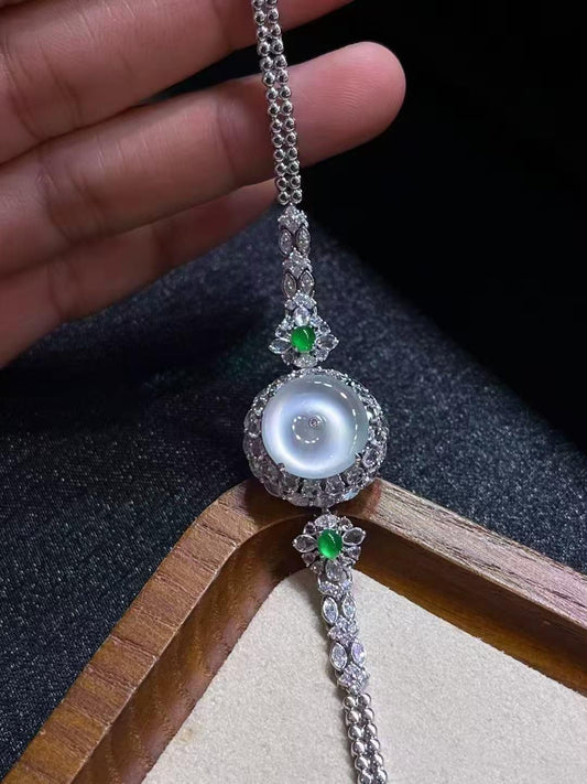 高冰平安扣手鍊三用款