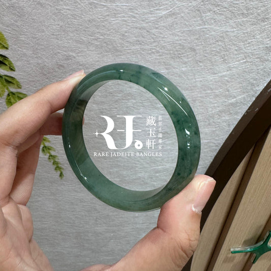 甜陽綠飄花平安鐲