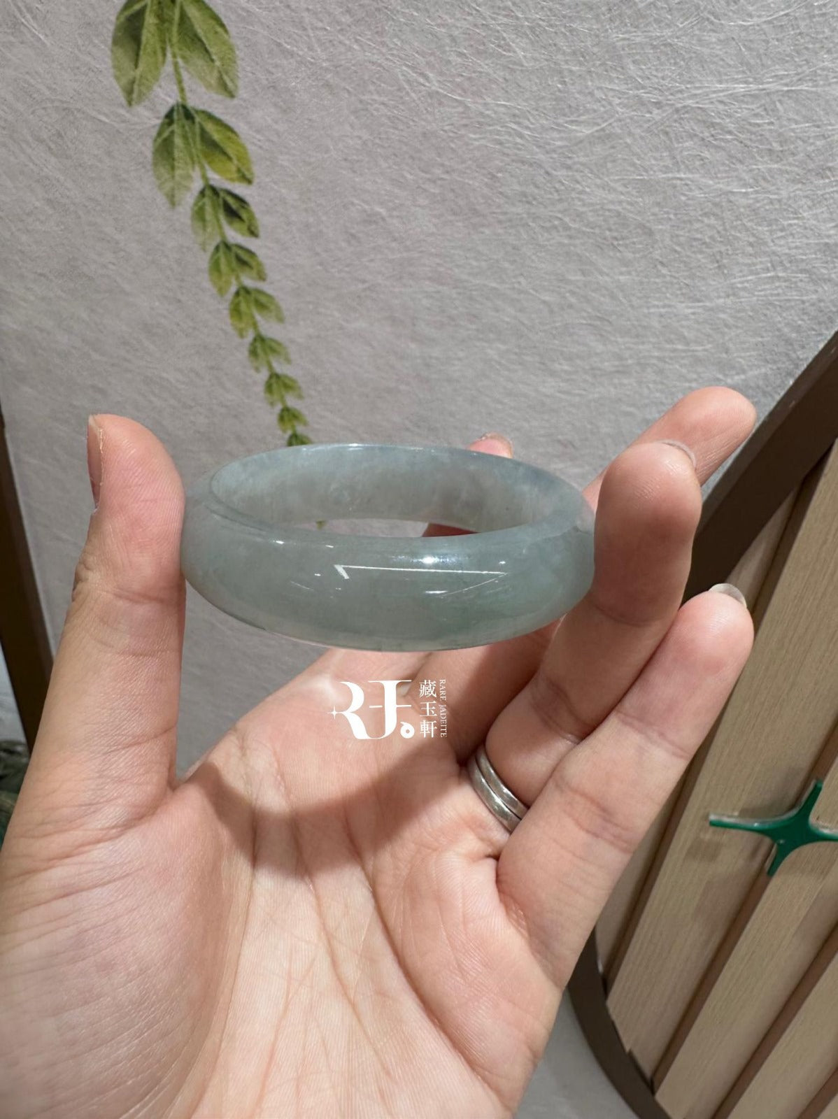 晴綠寬輪胎平安鐲