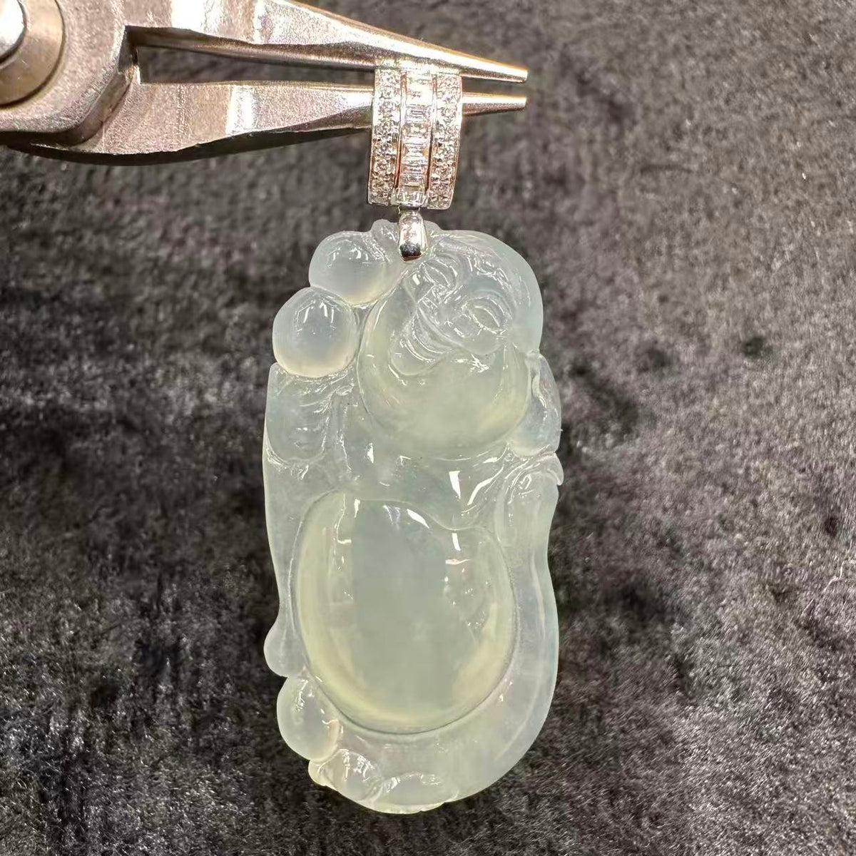 翡翠布袋佛