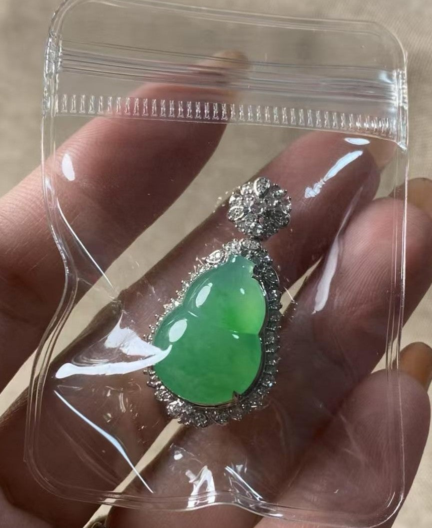 甜陽綠葫蘆吊墜