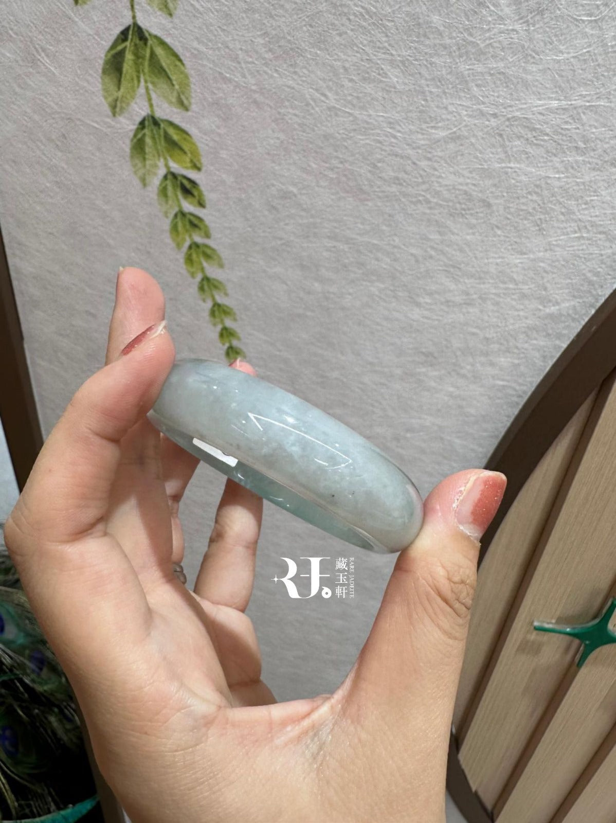 晴綠寬輪胎平安鐲