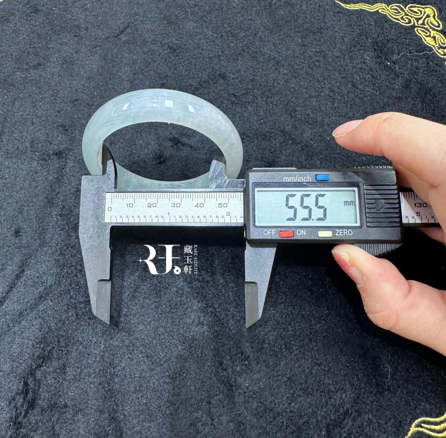 晴綠寬輪胎平安鐲