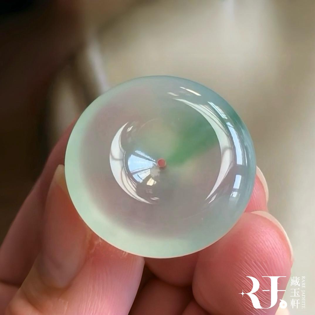 冰飄花平安扣翡翠