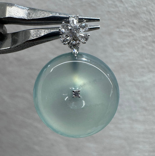 木那晴綠平安扣