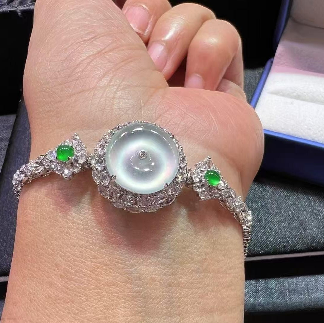 高冰平安扣手鍊三用款