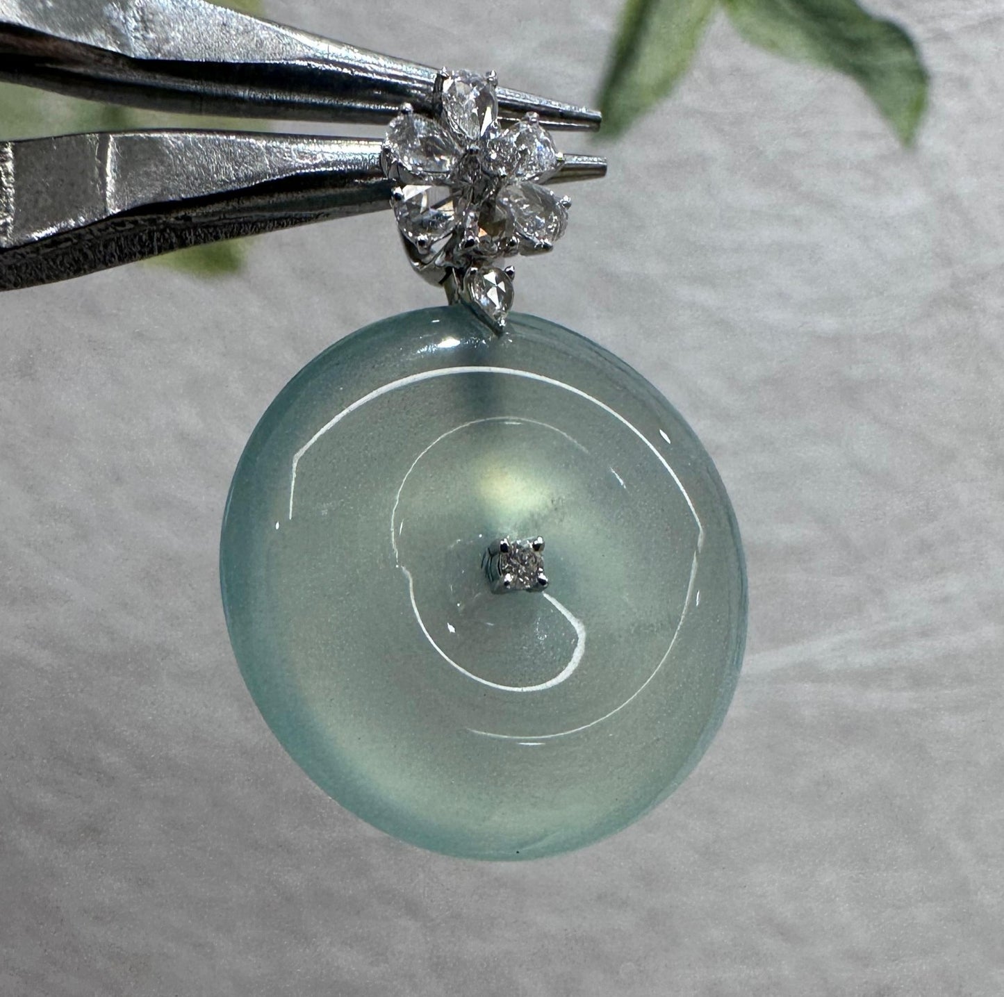 木那晴綠平安扣