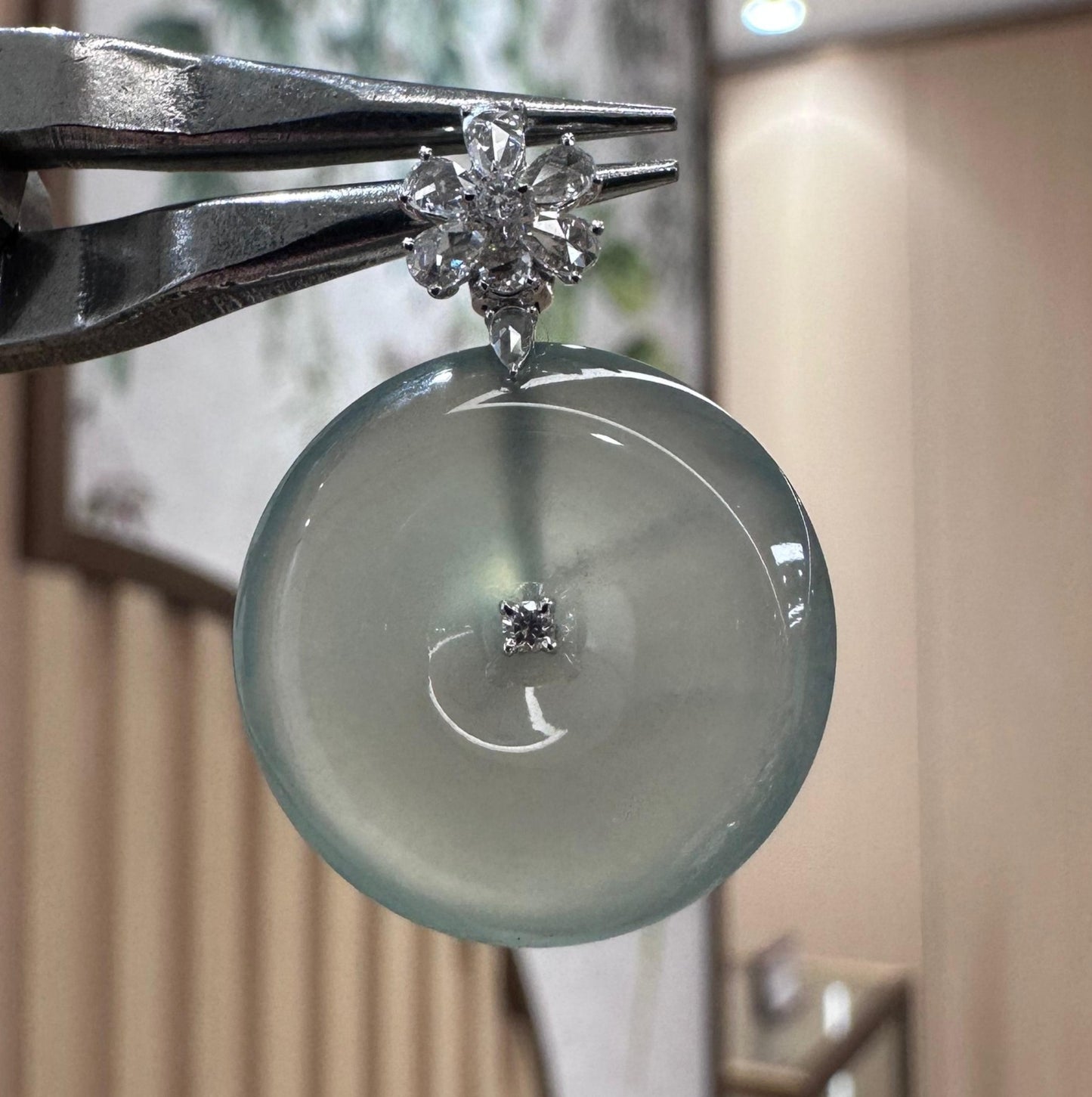 木那晴綠平安扣