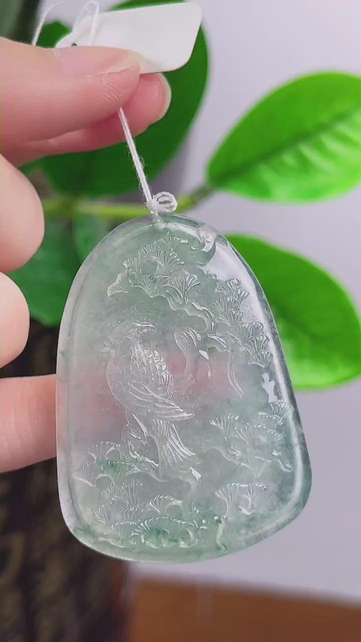 花鳥牌| Rare Jadeite 藏玉軒